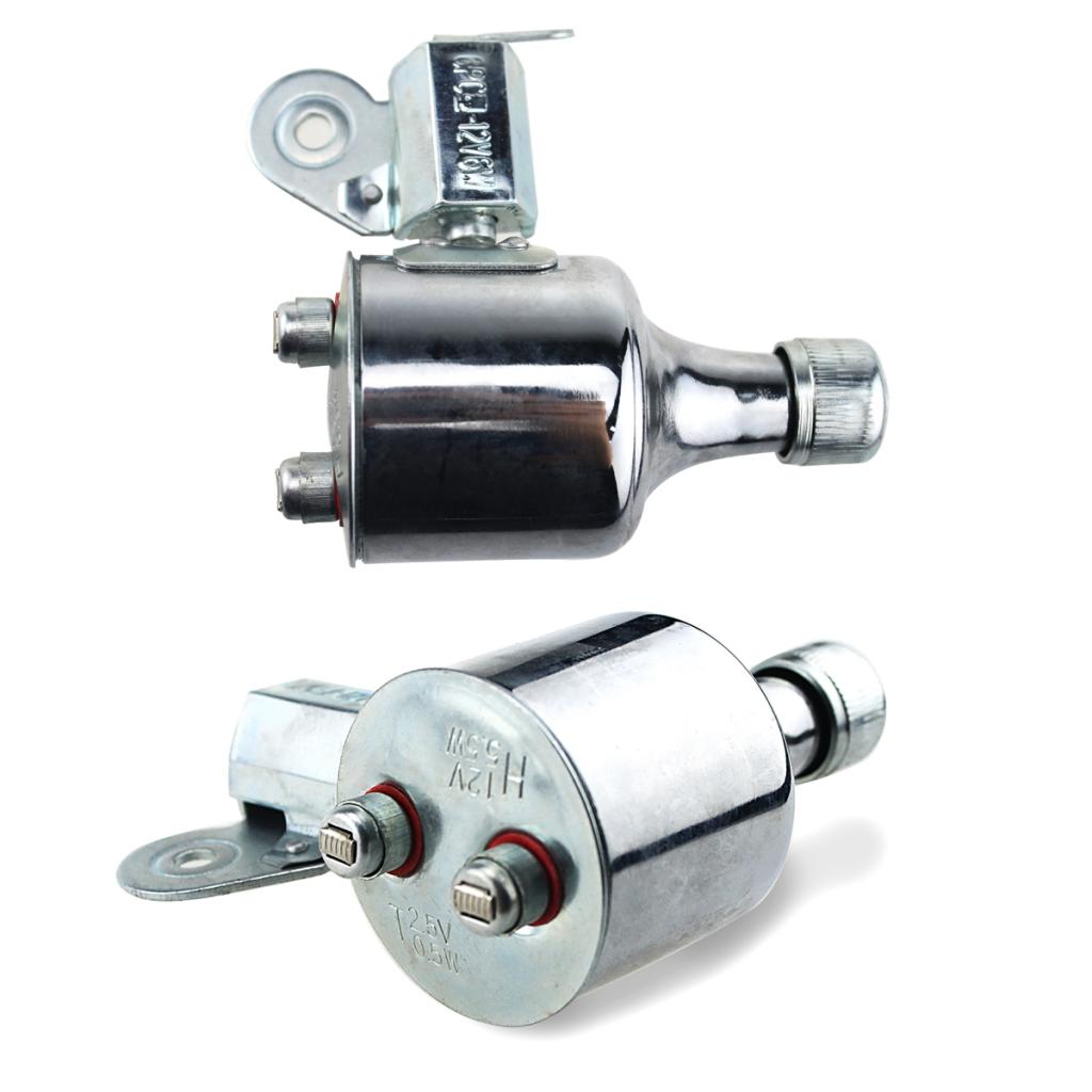 Bike Dynamo Light - 12V 6W Friction Generator Bike Headlight