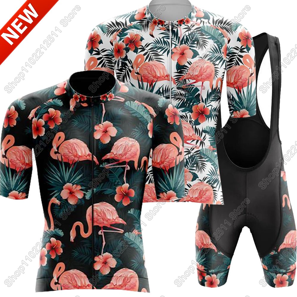 Cycling Gear Clothing - 2025 Flamingo Cycling Jersey Set Bicycle