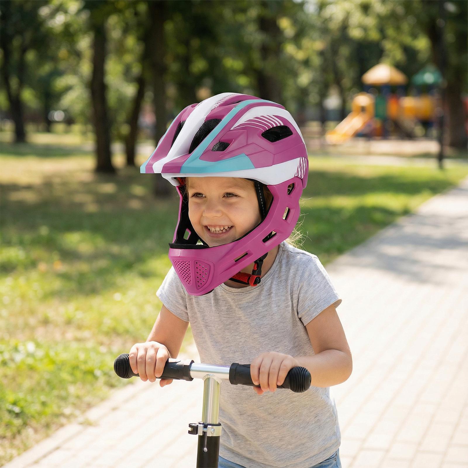 Youth Full Face Helmet Cycling - огляд і ціна Cycling Gear Beginner