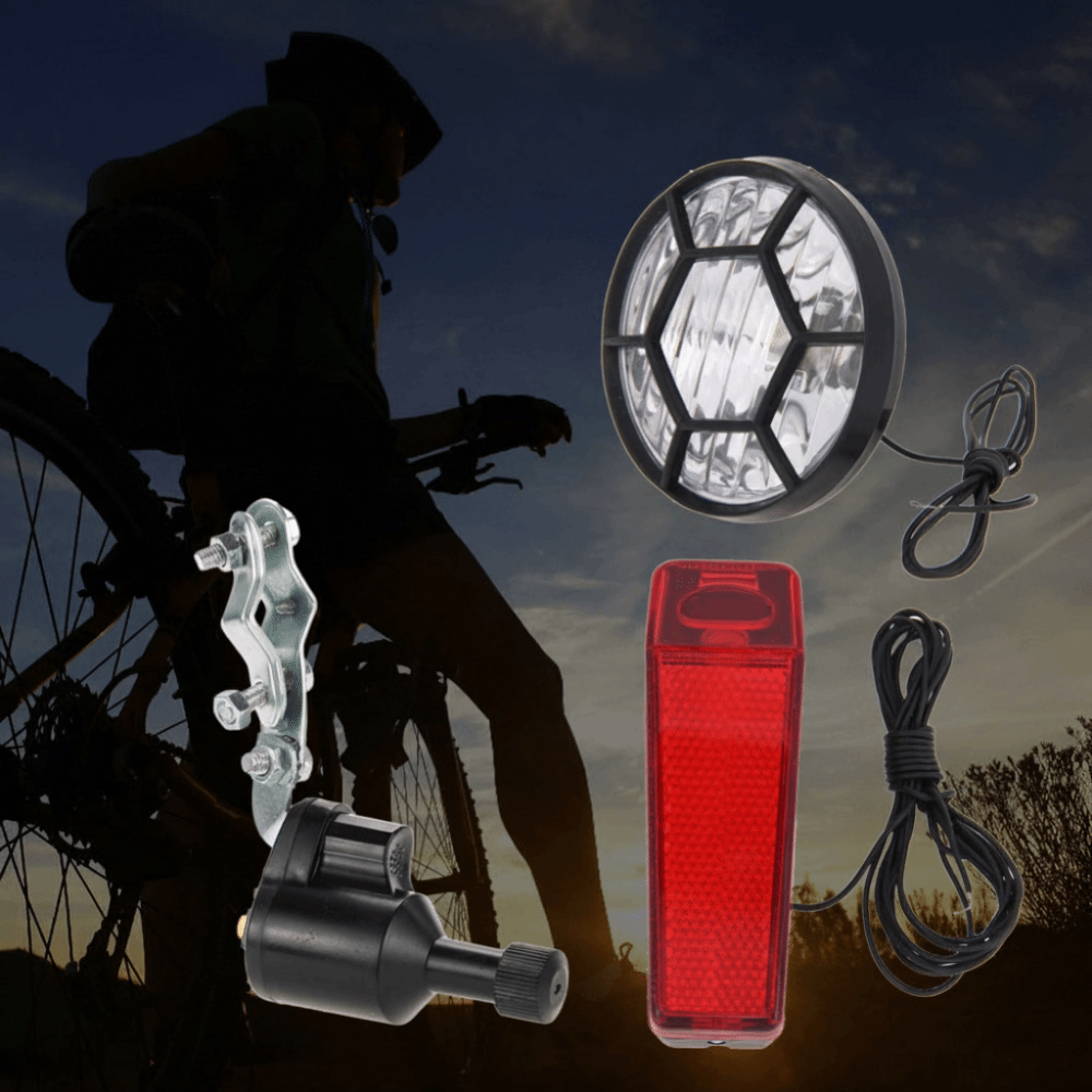 Dynamo Bicycle Lights Set No B - огляд і ціна Bike Dynamo Light