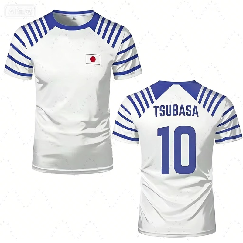 2026 Hot Captain Tsubasa Anime - огляд і ціна Cycling Gear Clothing