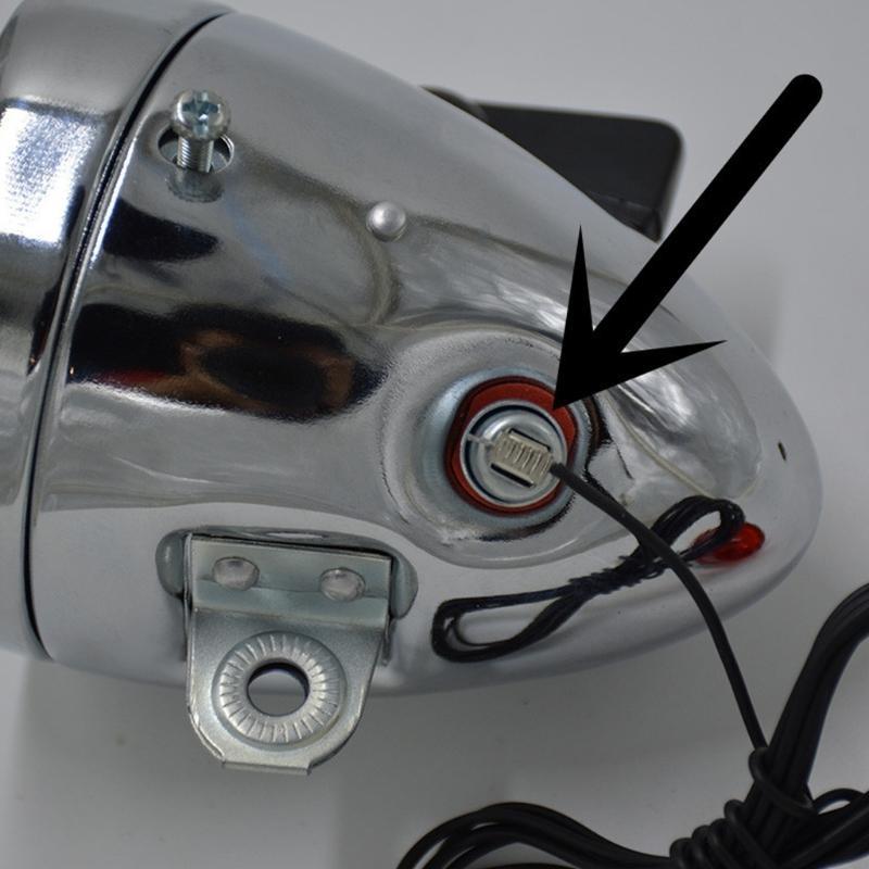 652F 12V 6W Generators Headlig - огляд і ціна Bike Dynamo Light